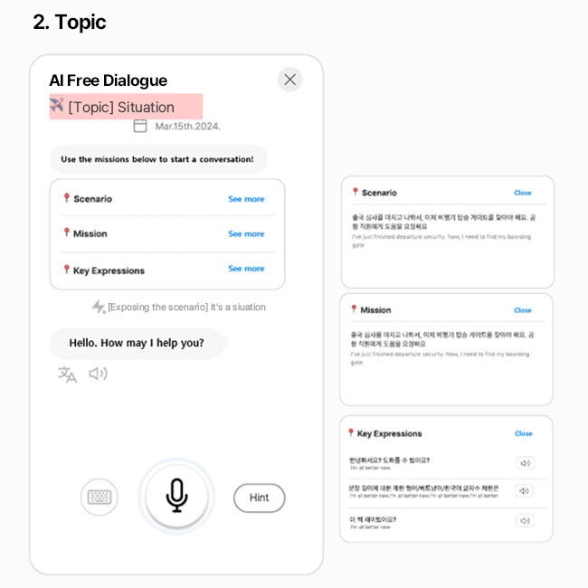 AI Topic/Freeform Conversation